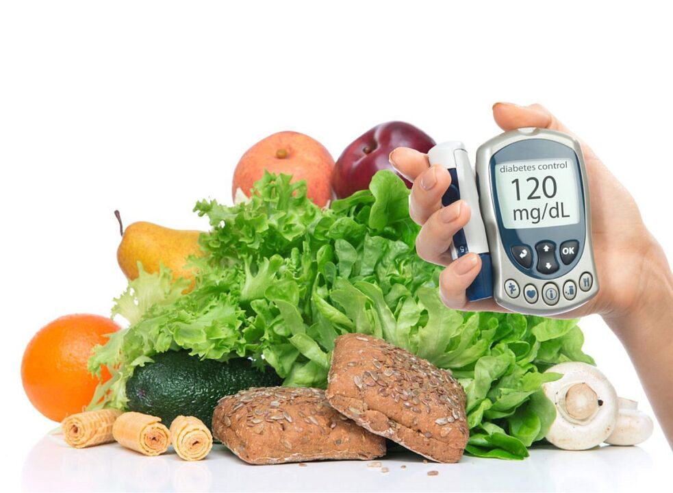 Proper dietary nutrition is one of the principles of diabetes mellitus treatment